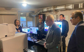 Керівництво Академії відвідало три установи Відділення наук про Землю НАН України