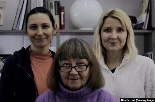 Зліва направо: Тамара Куцаєва, Галина Станиціна та Олександра Бузько (Фото надано Нікою Гавриш)